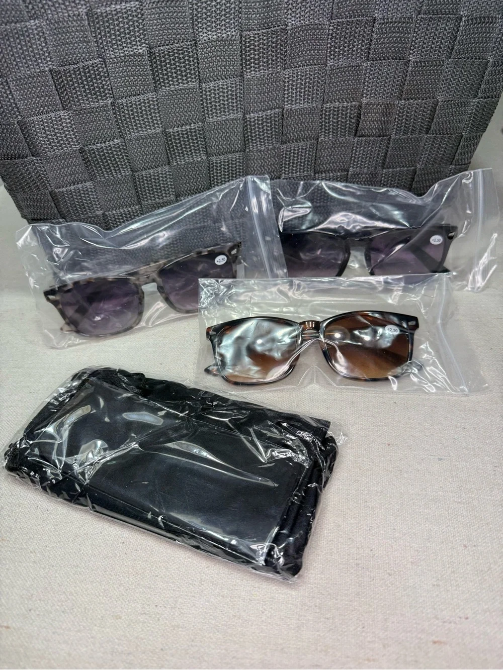 +2.50 Bifocal Sunglasses - Set of 3 - NWT